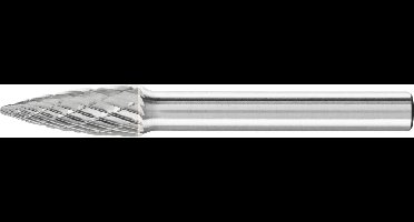 PFERD TOOLS 21122589 Freesstift Spitsboog Lengte 60 mm Afmeting, Ø 8 mm Werklengte 20 mm Schachtdiameter 6 mm