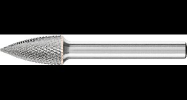 PFERD TOOLS 21122673 Freesstift Spitsboog Lengte 60 mm Afmeting, Ø 10 mm Werklengte 20 mm Schachtdiameter 8 mm