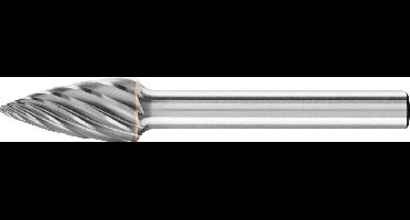 PFERD TOOLS 21122682 Freesstift Spitsboog Lengte 60 mm Afmeting, Ø 10 mm Werklengte 20 mm Schachtdiameter 6 mm