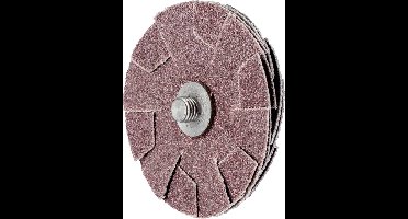 PFERD TOOLS 42865408 KS 50-4 A 80 Kussenslijper Diameter 50 mm Aluminium, Koper, Messing, Grijs/grauw sferoïdisch gietijzer, Kneedbaar, Getemperd staal, Staal,