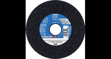 PFERD TOOLS EHT 125-1,6 SG ALU 61341225 Doorslijpschijf recht 125 mm 25 stuk(s) Aluminium, Non-ferrometaal