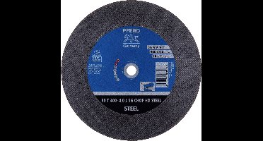 PFERD TOOLS 80 T 400-4,0 L SG CHOP HD STEEL/32,0 66324081 Doorslijpschijf recht 400 mm 10 stuk(s) Getemperd staal, Staal