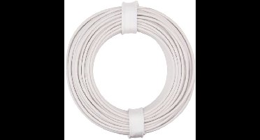 Donau Elektronik 125-015 Draad 1 x 0.25 mm² Wit 10 m