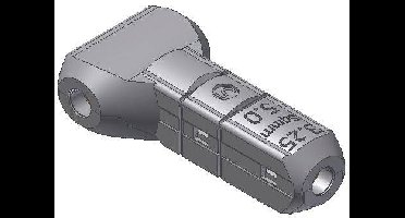 Donau Elektronik HA30 HA30 Aftakconnector Flexibel: 2.25-3.00 mm² Massief: 2.25-3.00 mm² 1 stuk(s)