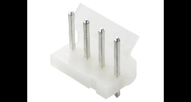 Molex 10321021 Male header, inbouw (standaard) Totaal aantal polen: 2 Rastermaat: 5.08 mm Inhoud: 1 stuk(s) Bag