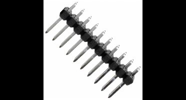 Molex 10897201 Male header, inbouw (standaard) Totaal aantal polen 20 Rastermaat: 2.54 mm 1 stuk(s)