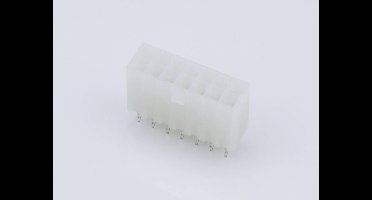 Molex 39281143 Female header, inbouw (standaard) Totaal aantal polen: 14 Rastermaat: 4.2 mm Inhoud: 1 stuk(s) Bag