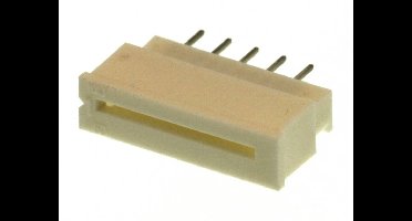 Molex 39532105 FFC/FPC-aansluiting Totaal aantal polen: 10 Rastermaat: 1.25 mm Inhoud: 1 stuk(s) Tray