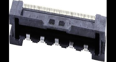 Molex 5017865091 Female header, inbouw (standaard) Totaal aantal polen: 50 Rastermaat: 0.5 mm Inhoud: 1 stuk(s) Tape on Full reel