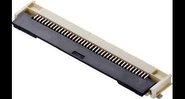 Molex 5051106091 FFC/FPC-aansluiting Totaal aantal polen: 60 Rastermaat: 0.5 mm Inhoud: 1 stuk(s) Tape on Full reel