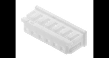 Molex 510650700 Female behuizing (kabel) Totaal aantal polen: 7 Rastermaat: 2 mm Inhoud: 1 stuk(s) Bag