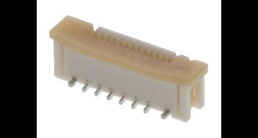 Molex 525591252 FFC/FPC-aansluiting Totaal aantal polen: 12 Rastermaat: 0.5 mm Inhoud: 1 stuk(s) Tape on Full reel