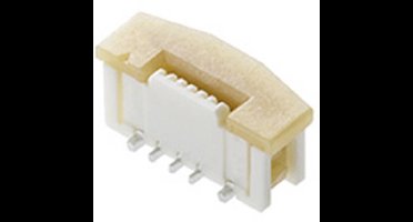 Molex 525591853 FFC/FPC-aansluiting Totaal aantal polen: 18 Rastermaat: 0.5 mm Inhoud: 1 stuk(s) Tape on Full reel