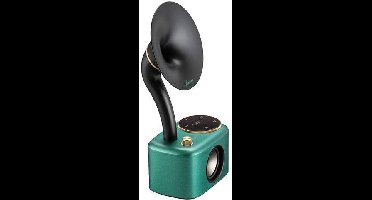 Sangean CP-100D Gramophone Radio DAB+, VHF (FM) AUX, Bluetooth, USB Touchscreen, Oplaadbaar Turquoise