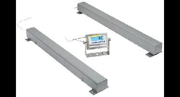 PCE Instruments Weegbalken Weegbereik (max.) 5000 kg Resolutie 2000 g Grijs