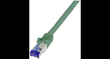 LogiLink C6A045S RJ45 USB-kabel CAT 6A S/FTP 1.50 m Groen 1 stuk(s)