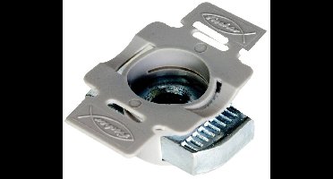 Fischer FCN Clix P 8 fvz 559765 Slide-in flat T nut M8 Staal Thermisch verzinkt 50 stuk(s)