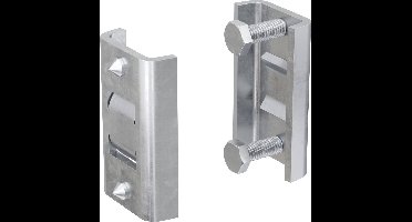 Fischer FHBC Klemconsole 90 mm Staal 557375 10 stuk(s) (l x b) 90 mm x 55 mm