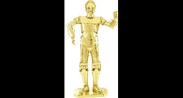 Metal Earth C-3PO gold Metalen bouwpakket
