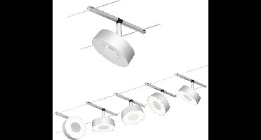 Paulmann WS DC Circle Kabelsysteem compleet Chroom (mat), Chroom