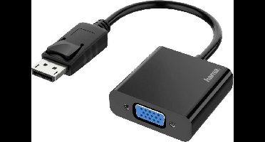 Hama 00200337 DisplayPort / VGA Adapter [1x Britse stekker - 1x DisplayPort stekker] Zwart