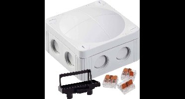 Wiska COMBI 308 LG / 3-221-413 Aftakkast (l x b x h) 85 x 85 x 51 mm Grijs IP66/IP67 5 stuk(s)