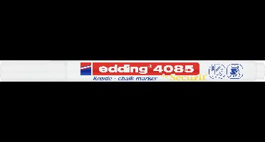 Edding 4085 Krijtmarker Wit 1 mm, 2 mm