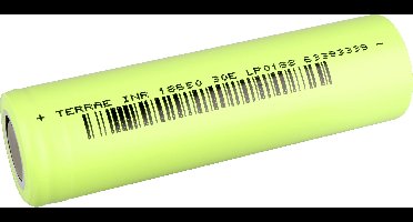 BMZ TerraE INR_18650_30_E Speciale oplaadbare batterij 18650 Li-ion 3.7 V 3000 mAh 1 stuk(s)