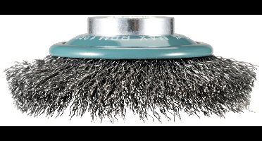 Makita Kegelborstel 100 mm metaal X-Lock Makita - Rundbürste - für Metall, Farbe, Rost, Schweißkanten D-73449 1 stuk(s)