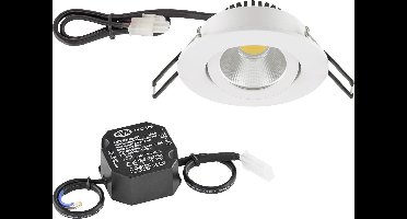 EVN PC20N60140 PC20N60140 LED-inbouwlamp LED LED vast ingebouwd 6 W Wit