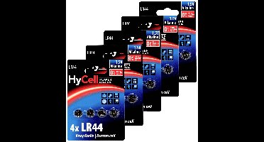 Ansmann LR44 20er Pack Knoopcelset LR44 Alkaline 1.5 V 20 stuk(s)