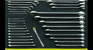 Stahlwille 96830605 TCS 10+13+24/30 Dubbele steeksleutelset