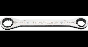 Stahlwille 41572022 25ASP 20 X 22 RATSCHENRINGSCHLUESSEL Dubbele ringsleutelratelset Sleutelbreedte (inch) 5/8 - 11/16