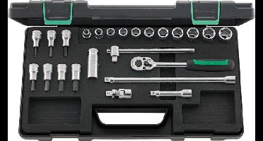 Stahlwille 456/49/19/5 KN 96021236 Dopsleutelset 3/8 (10 mm)