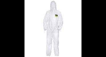 uvex 8849714 5/6 comfort light eenweg (NR) Overall wit, 3XL Maat: 3XL Wit