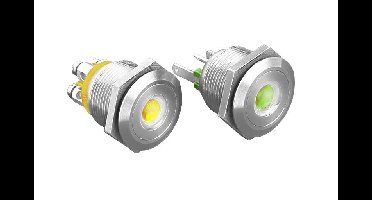 Bulgin MPI001/RP/RD/24 Drukschakelaar 1 stuk(s)