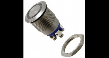 Bulgin MPI002/TE/BL/6 Drukschakelaar 1 stuk(s)