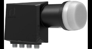 Inverto IDLT-QTL412-ULTRA-OPN Quattro-LNB Aantal gebruikers: 4 Feed-opname: 40 mm Zwart