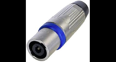Neutrik NLT4MXX Stekker Zilver, Blauw 1 stuk(s)