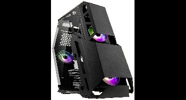 Kolink BIG CHUNGUS SHREDDED Tower Behuizing, Gaming-behuizing Zwart