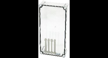 Fibox Cover, PC Transparent 3720557 Universele behuizing 380 x 190 x 80 Polycarbonaat Grijs-wit (RAL 7035) 1 stuk(s)