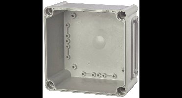 Fibox Base, PC Openings, 1x size 1 flange 3530543 Behuizing onderkant 190 x 190 x 100 Polycarbonaat Grijs-wit (RAL 7035) 1 stuk(s)