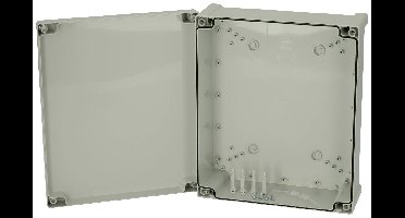 Fibox TPC 342912 Universele behuizing 344 x 289 x 117 Polycarbonaat Grijs-wit (RAL 7035) 1 stuk(s)