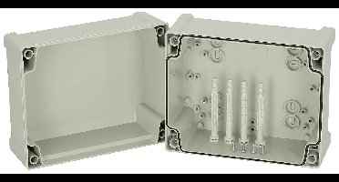 Fibox TA 201614 5814051 Universele behuizing 201 x 163 x 138 ABS Grijs-wit (RAL 7035) 1 stuk(s)