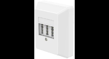 Hama Telefoonaansluitdoos Telefoon Opbouw (op muur) Wit