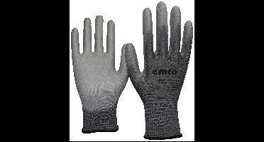 Cimco Skinny Soft grau 141248 Werkhandschoen Nylon Maat (handschoen): 8, M EN 388 1 paar