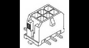 Molex 430451419 Male behuizing (board) Inhoud: 1 stuk(s)