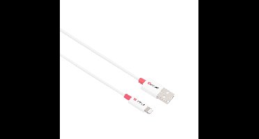 Skross SKCA0004A-MFI120CN USB-kabel USB 2.0 USB-A stekker 1.20 m Wit Rond