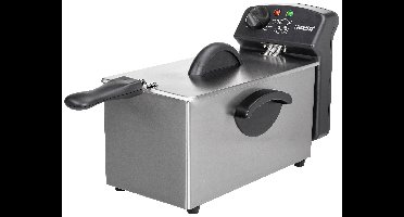 Princess 182626 Friteuse met koudezone 3 l 2000 W Zilver (mat)