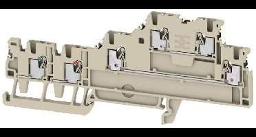 Weidmüller 2675620000 Initiator- en actuatorklem Steekaansluiting Beige 100 stuk(s)